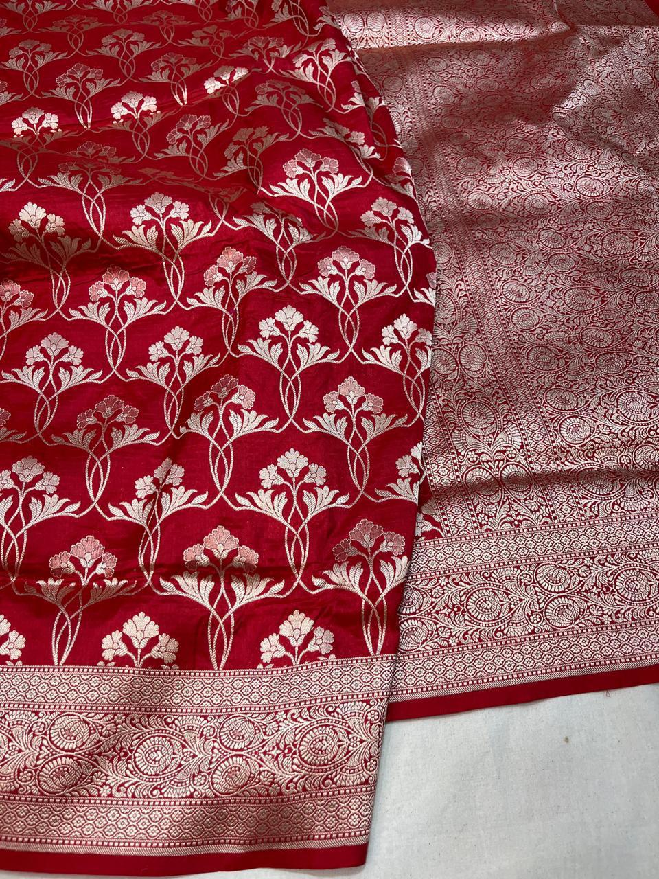 banarasi pure katan silk Saree Code-WEA043
