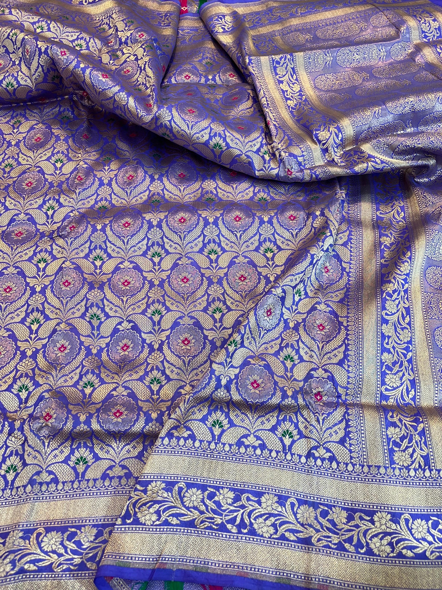 banarasi pure katan silk Saree Code-WEA033