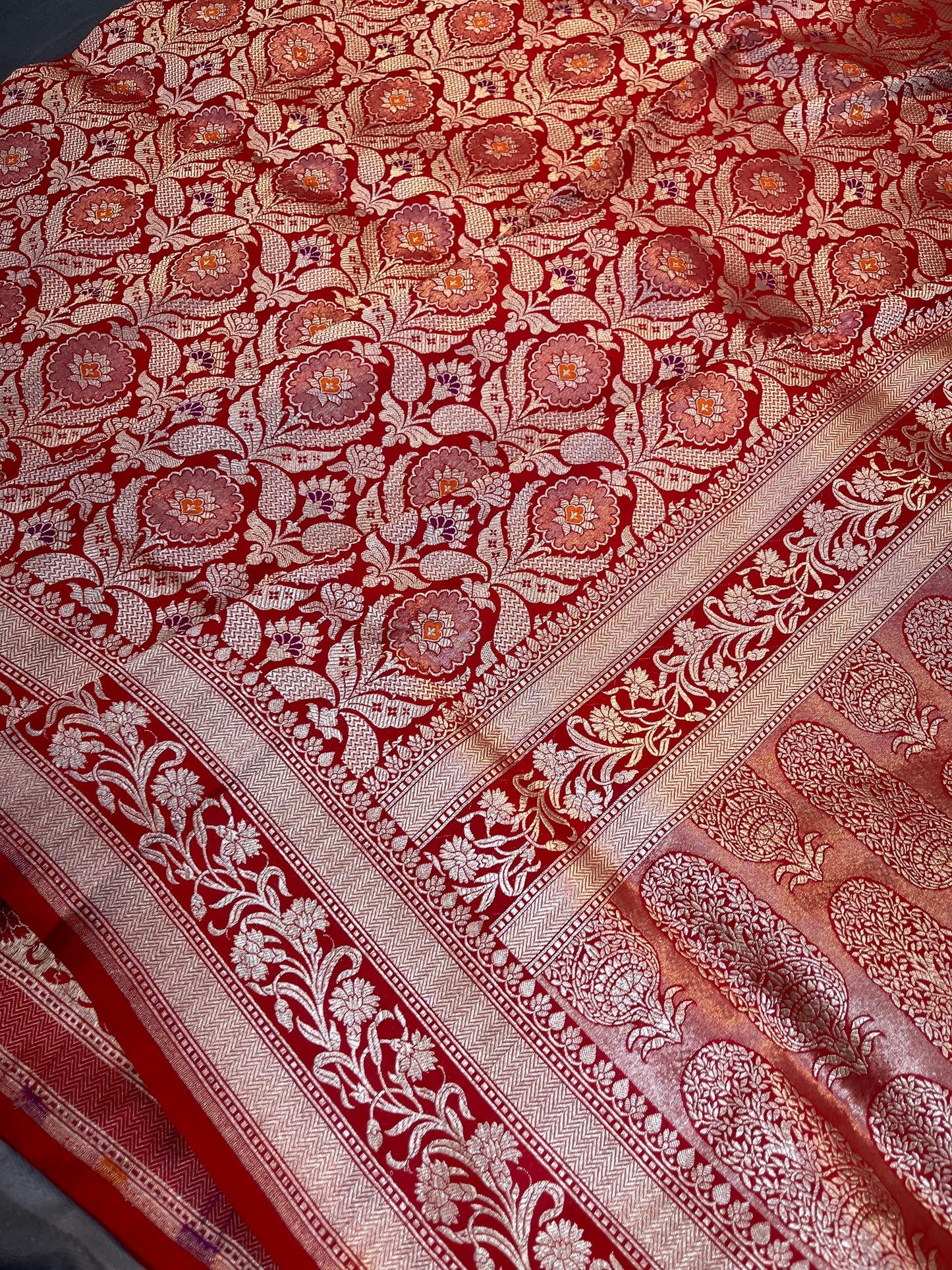 banarasi pure katan silk Saree Code-WEA036