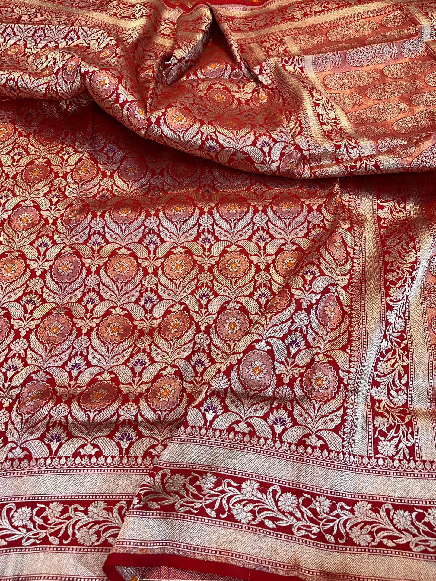 banarasi pure katan silk Saree Code-WEA036