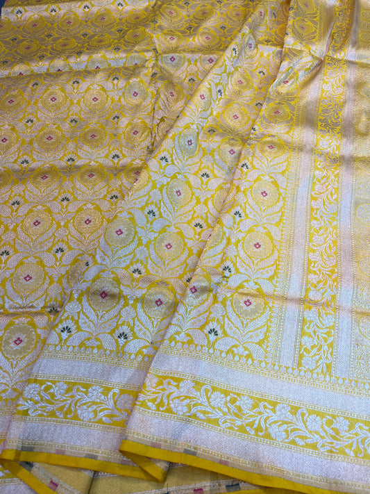 banarasi pure katan silk Saree Code-WEA032