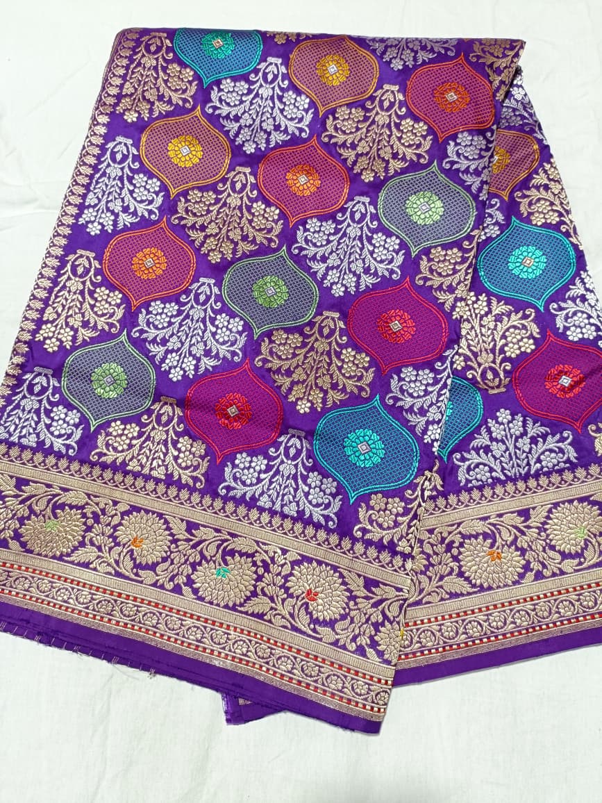 banarasi pure katan silk Saree Code-WEA031