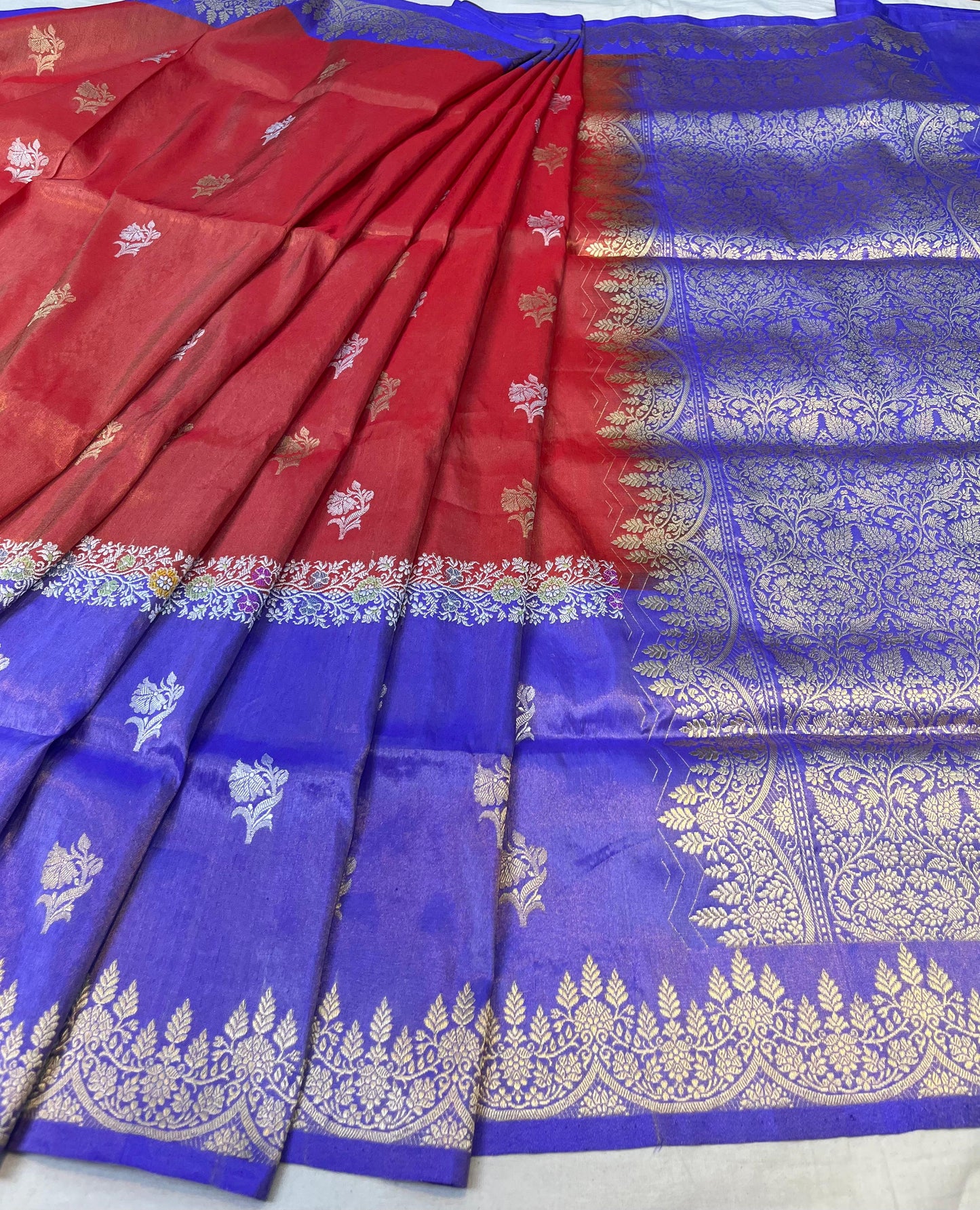 banarasi pure katan silk Saree Code-WEA030