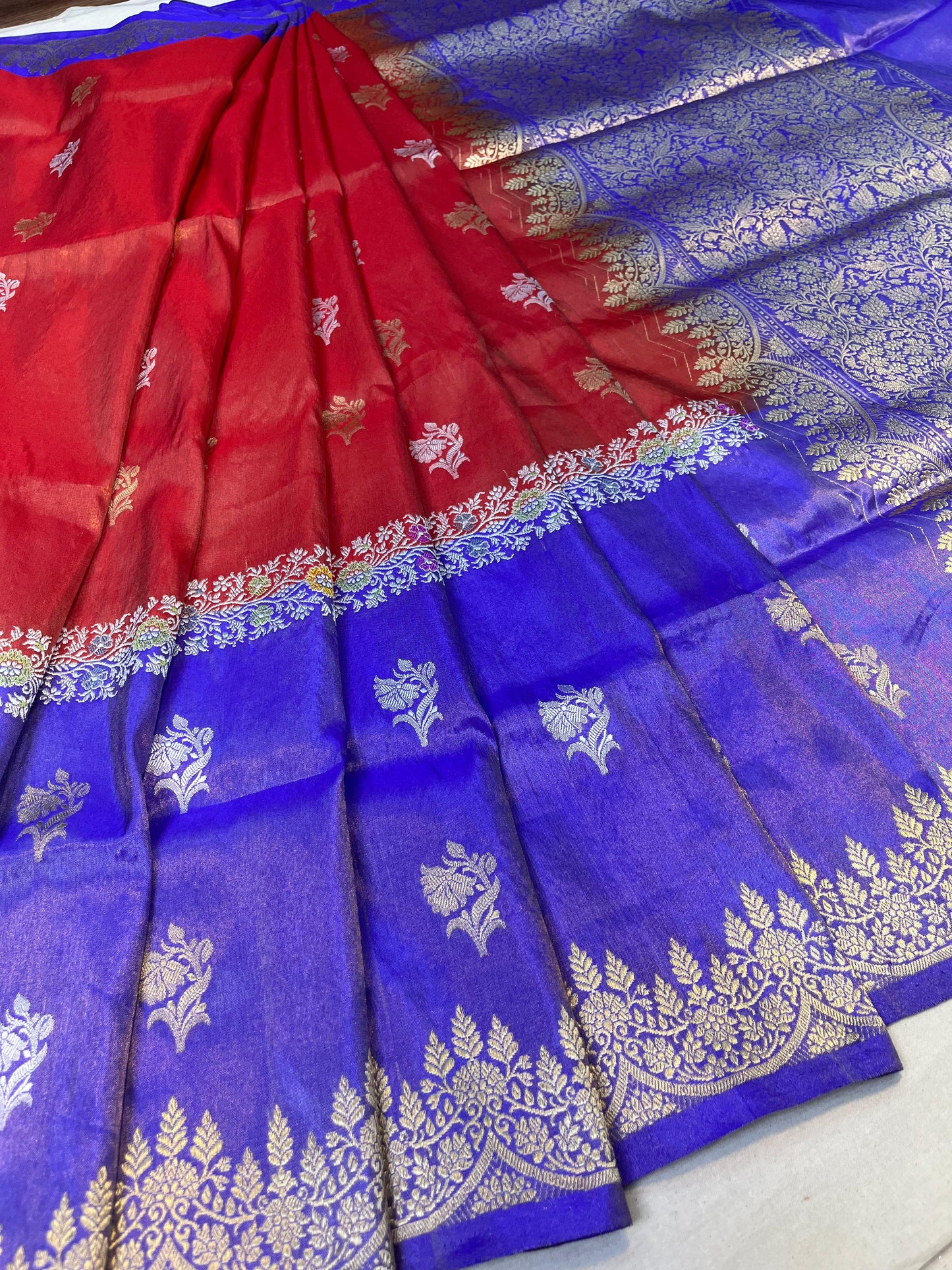 banarasi pure katan silk Saree Code-WEA030