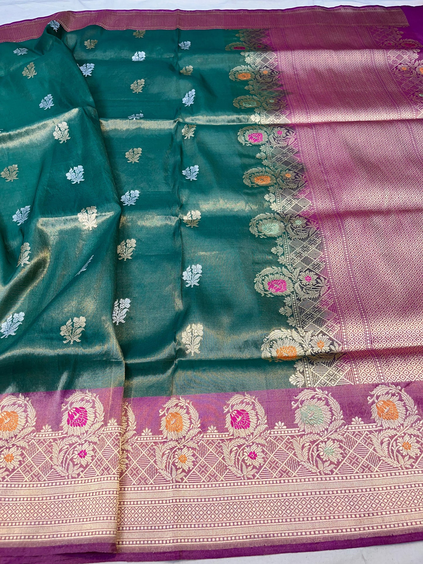 banarasi pure katan silk Saree Code-WEA028