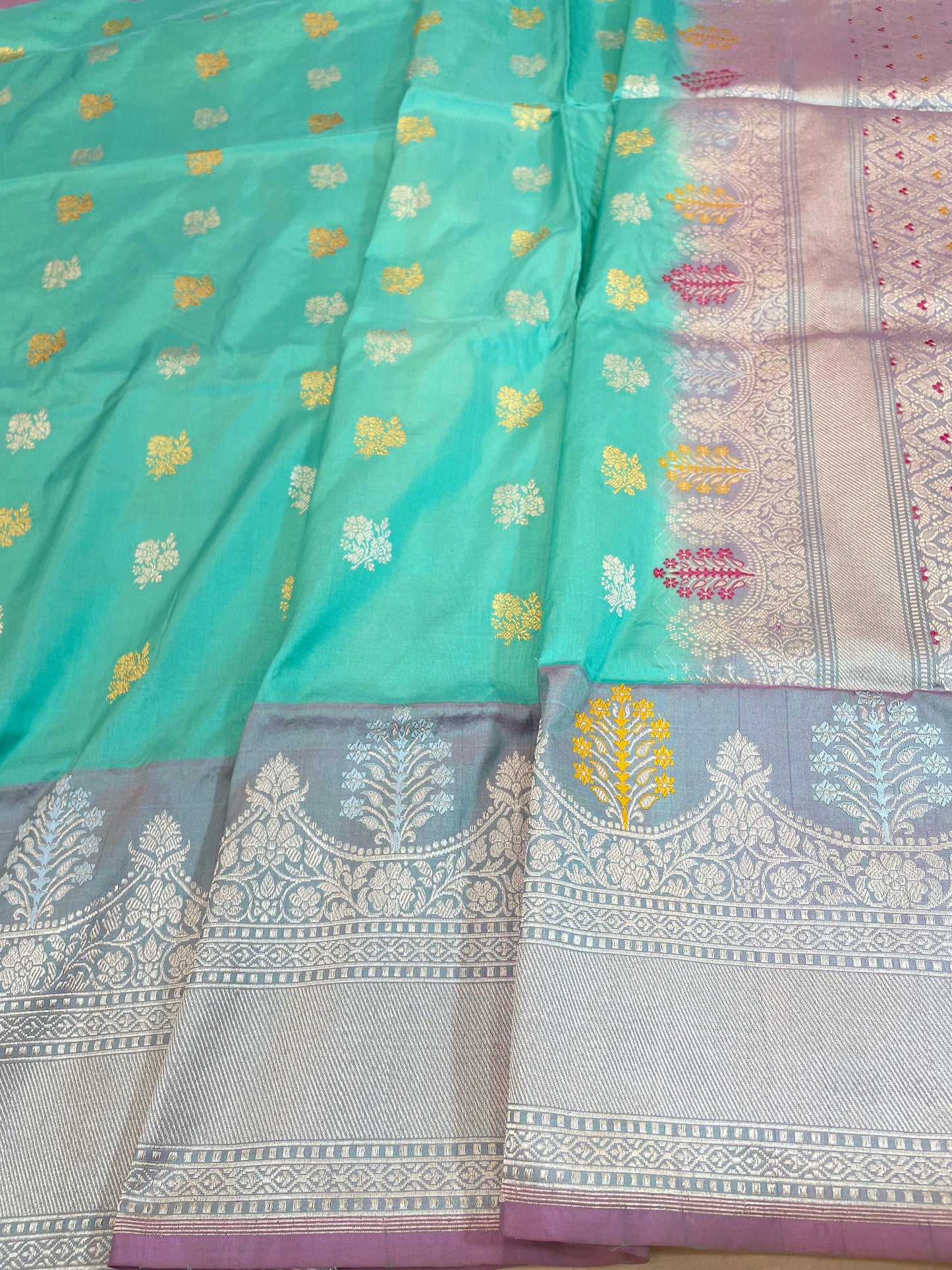 banarasi pure katan silk Saree Code-WEA027