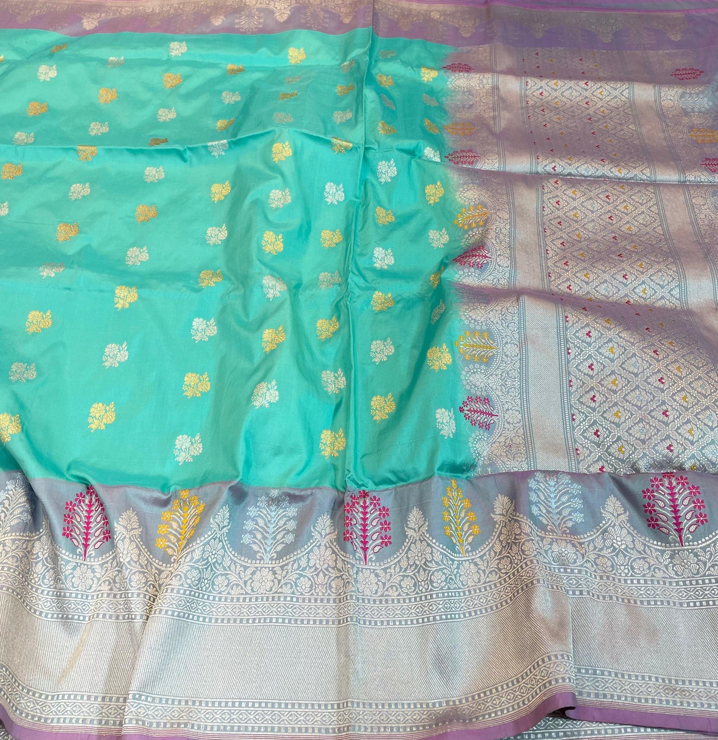 banarasi pure katan silk Saree Code-WEA027