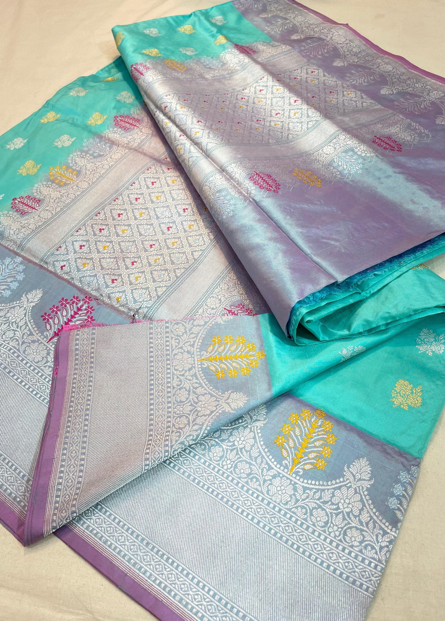 banarasi pure katan silk Saree Code-WEA027