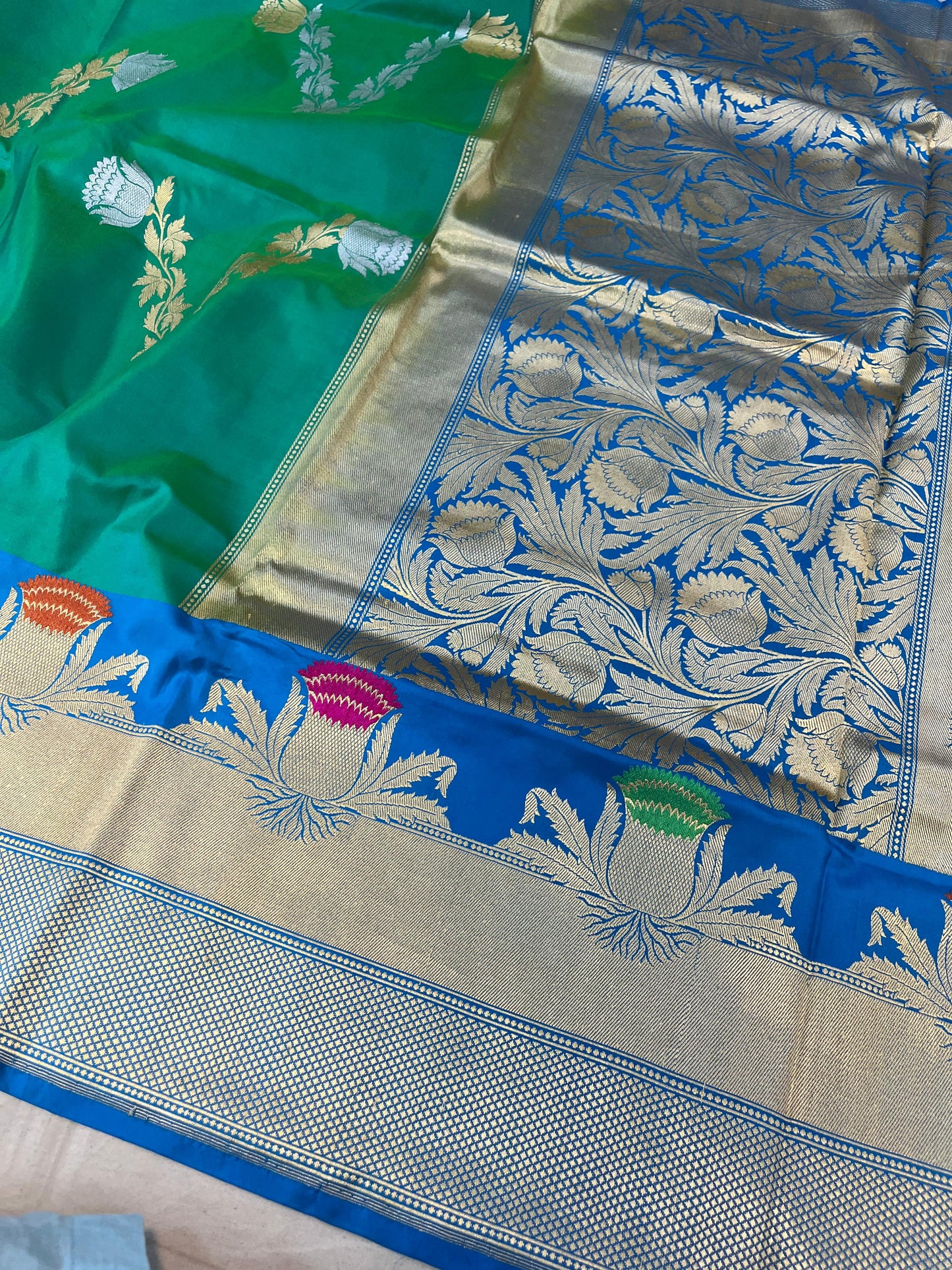 banarasi pure katan silk Saree Code-WEA025