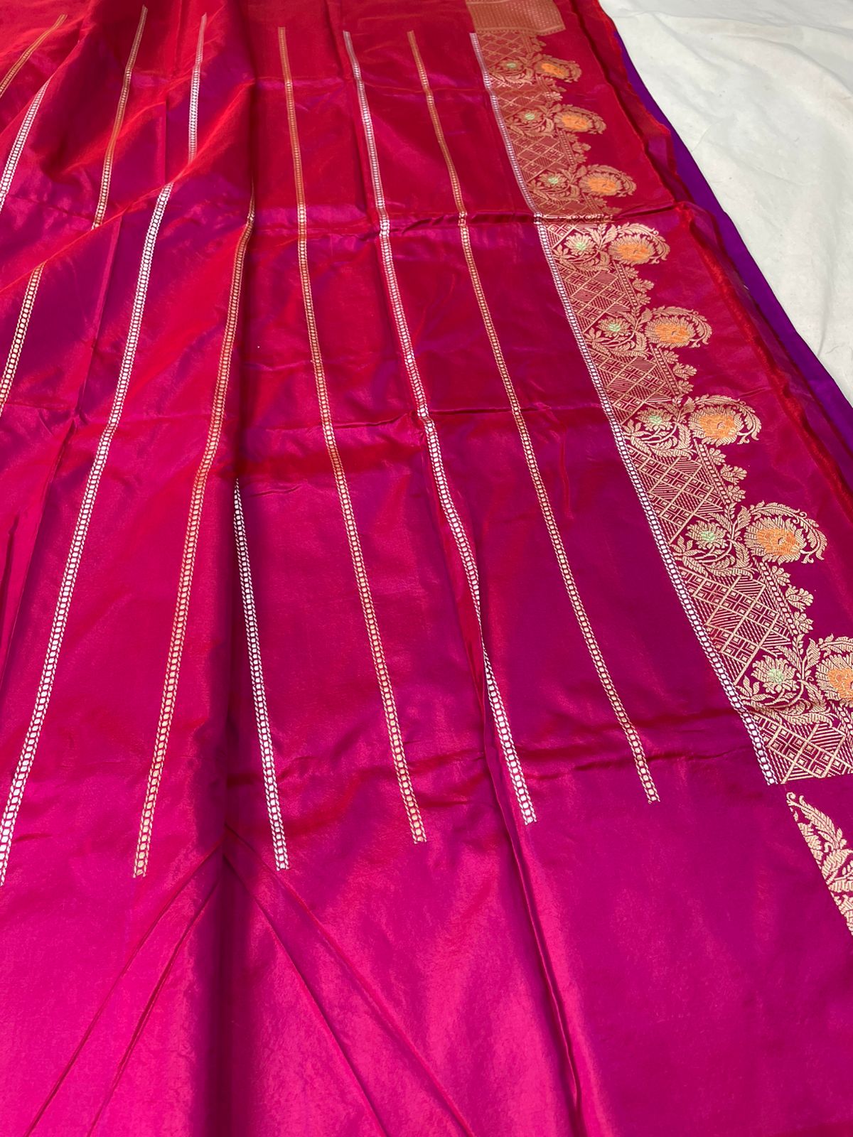 banarasi pure katan silk Saree Code-WEA023