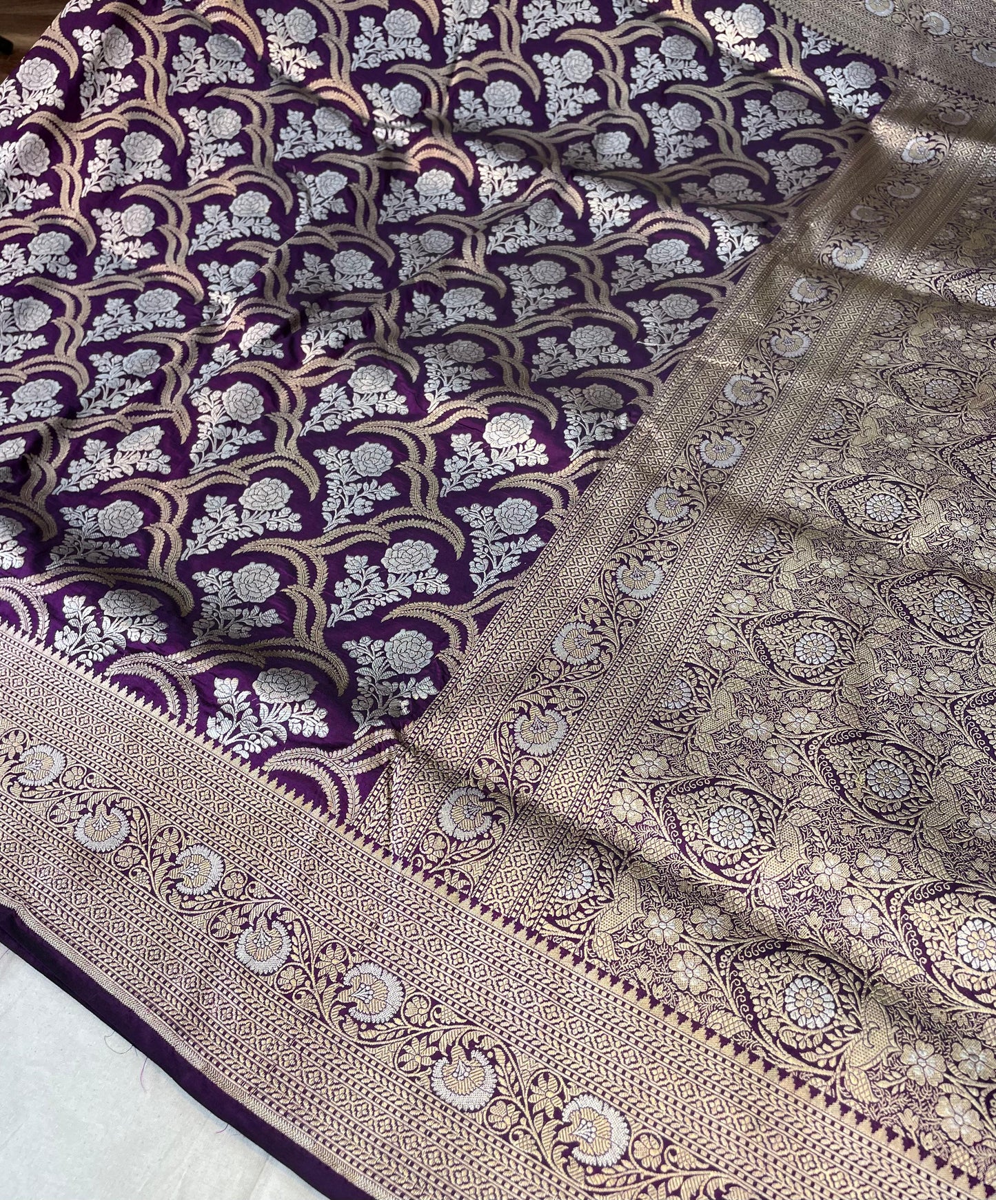 Banarasi Pure Katan Silk Saree Code-WEA001