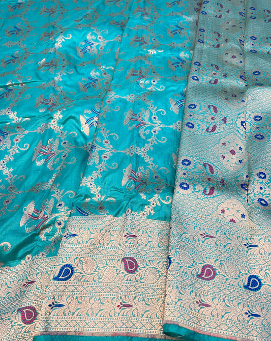 Banarasi Pure Katan Silk Saree Code-WEA003