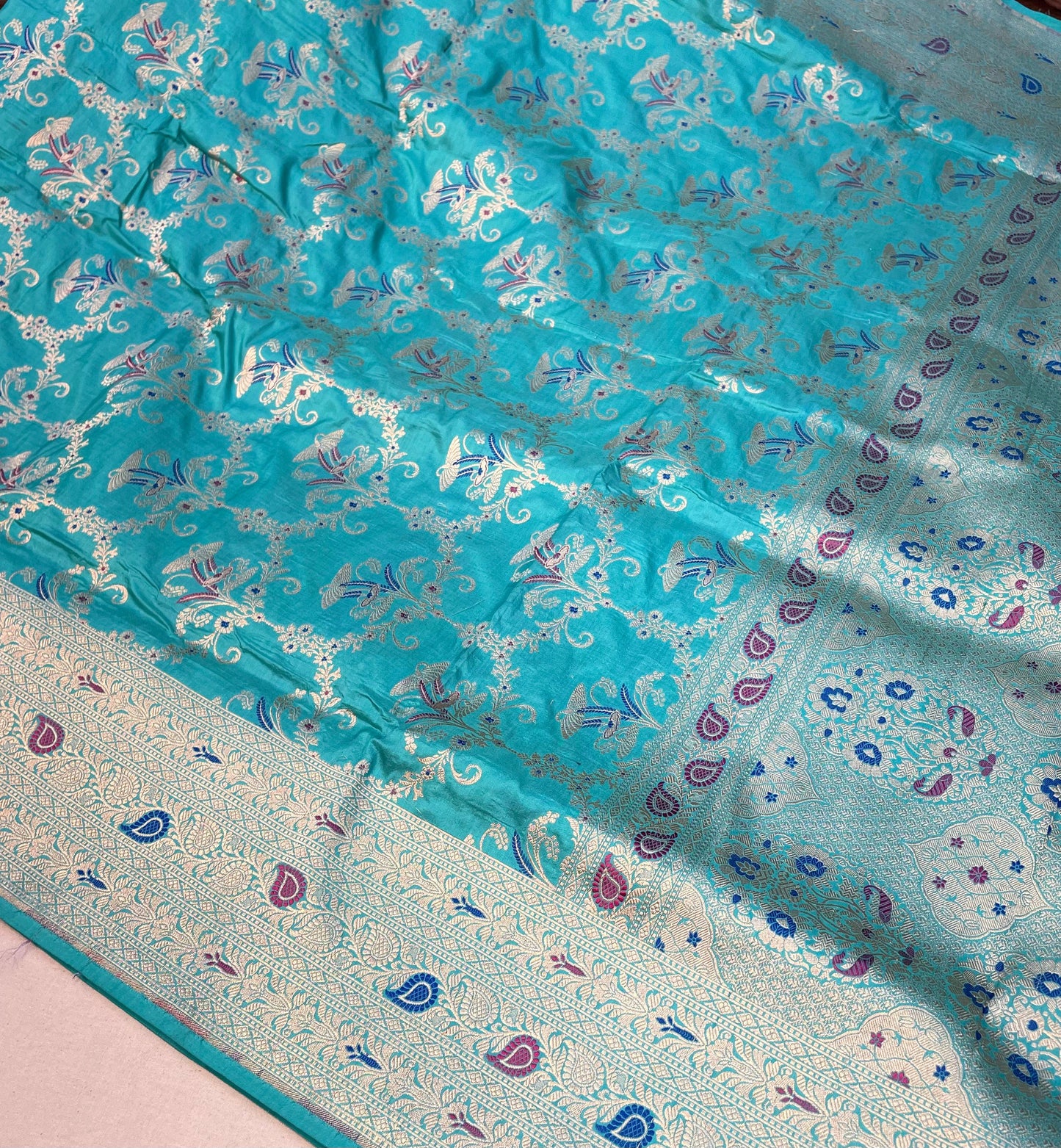 Banarasi Pure Katan Silk Saree Code-WEA003