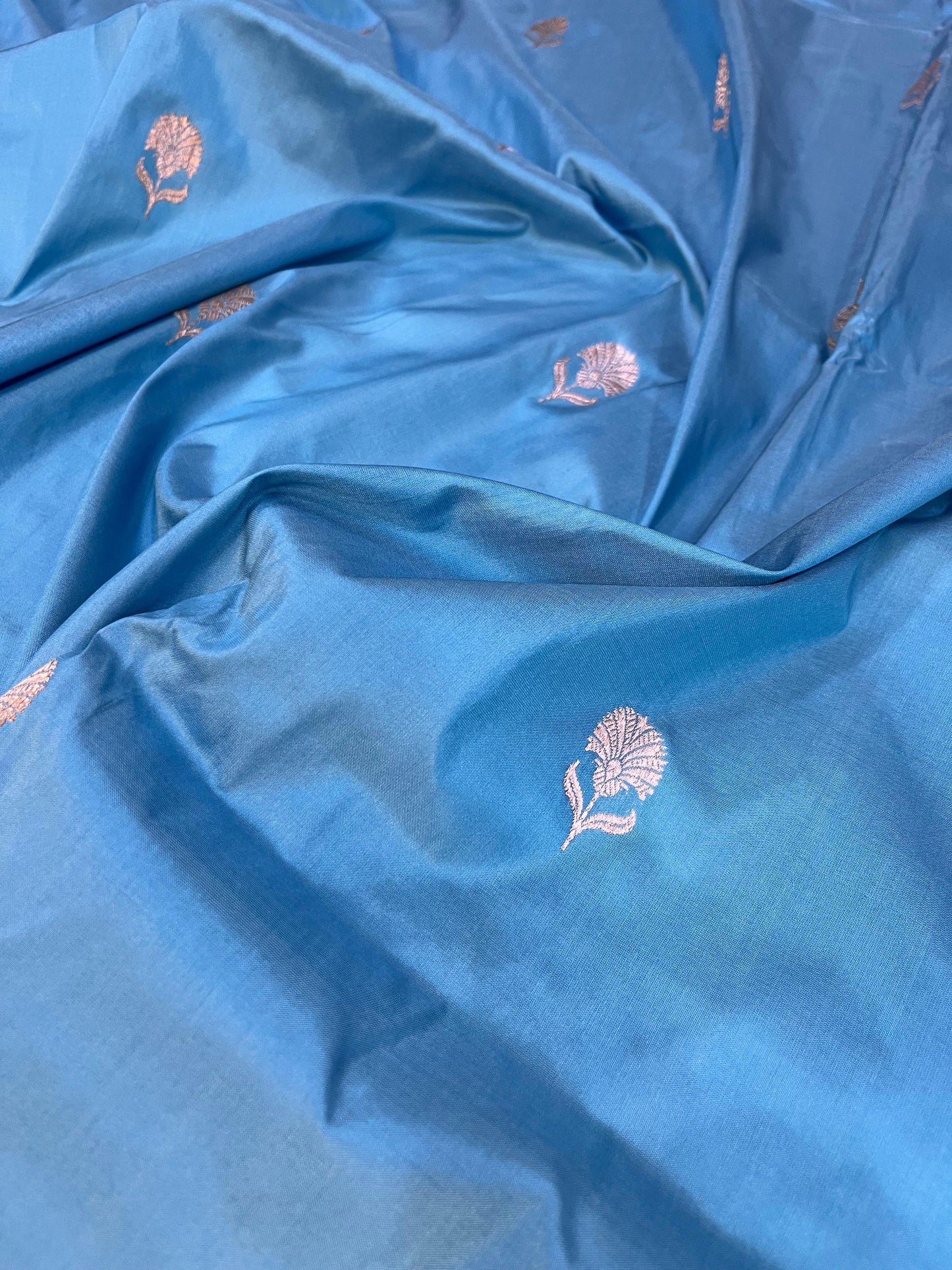 Banaras Pure Katan Silk allover kadhuwa Saree Code-WEA016