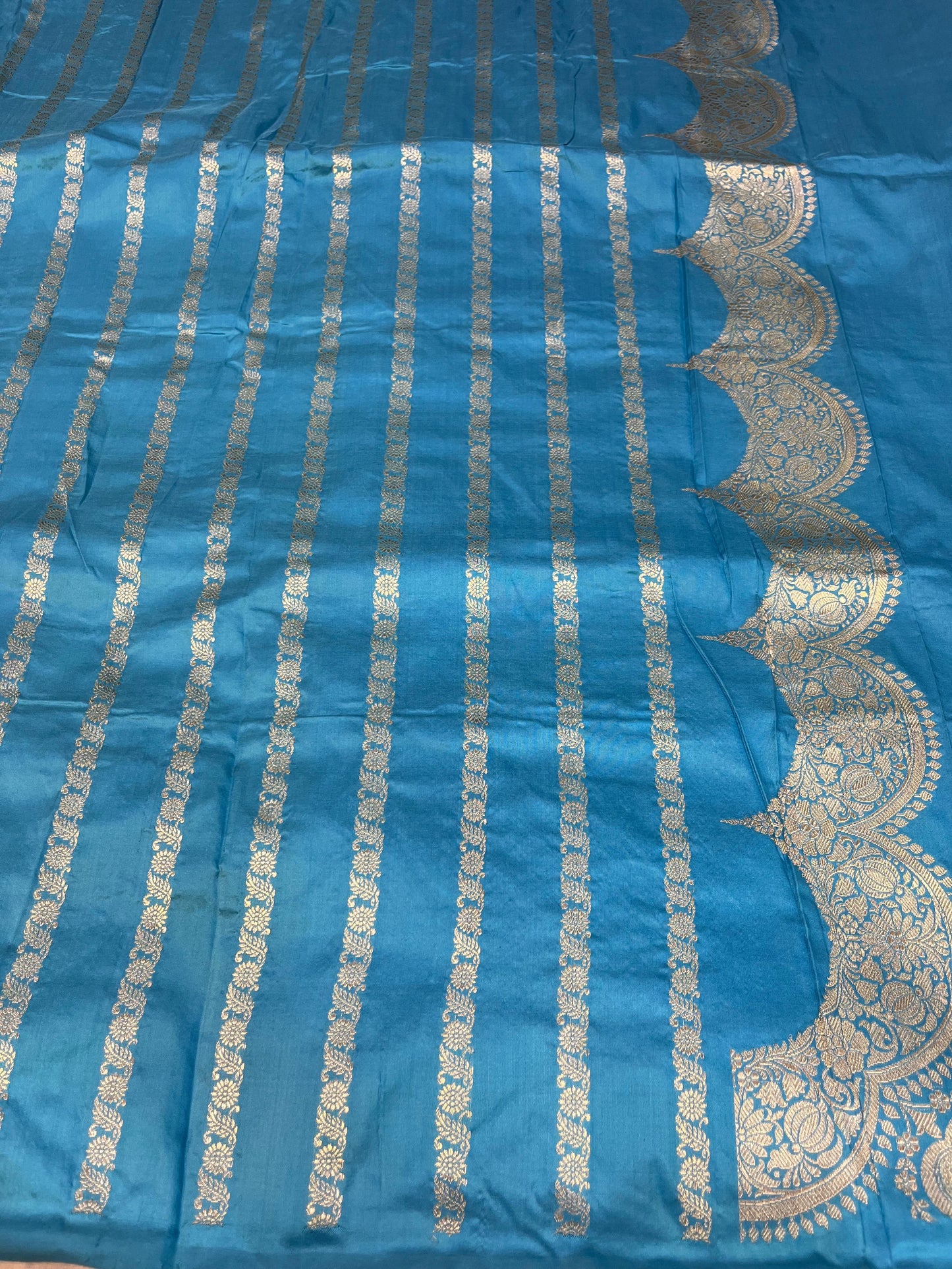 Banaras Pure Katan Silk allover kadhuwa Saree Code-WEA016