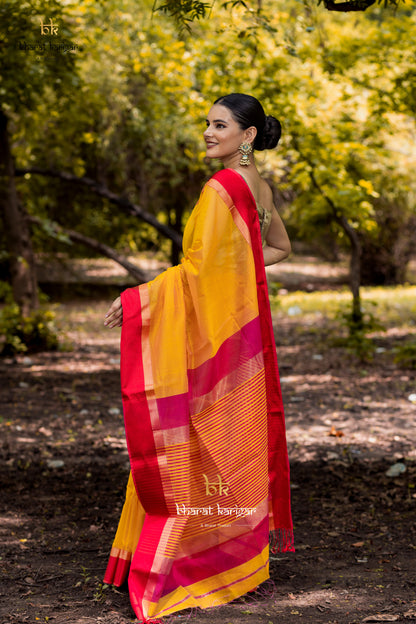 Maheshwari handloom Saree -Product code-THA025