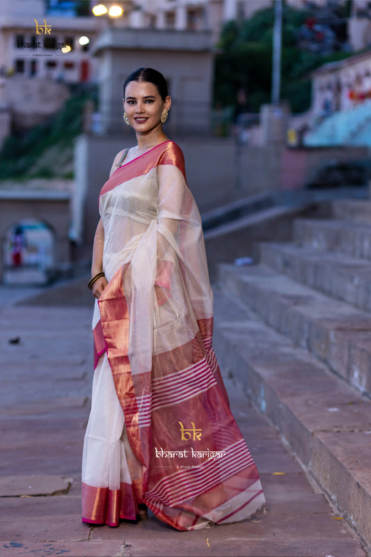 Banarasi mashru handloom Silk code-BYD085