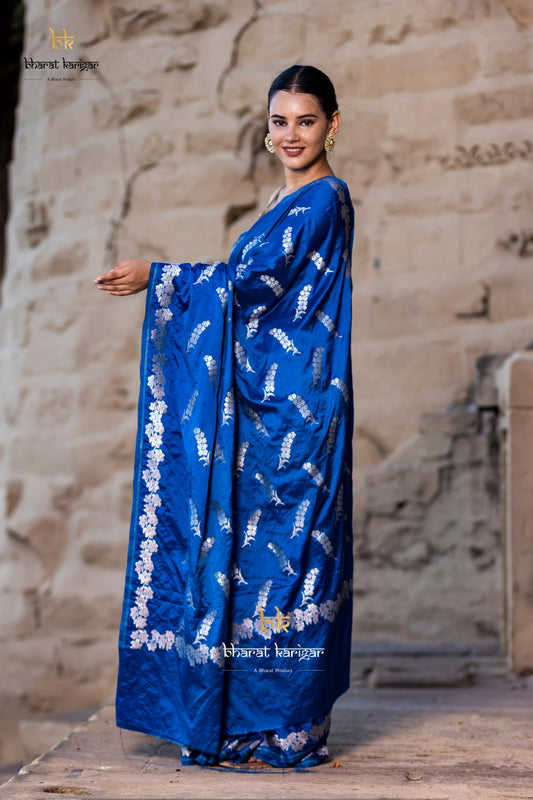 Banarasi mashru handloom Silk code-BYD079