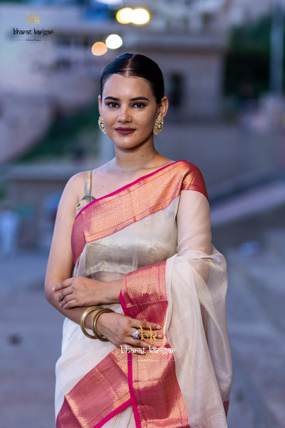 Maheshwari handloom Saree -Product code-THA030