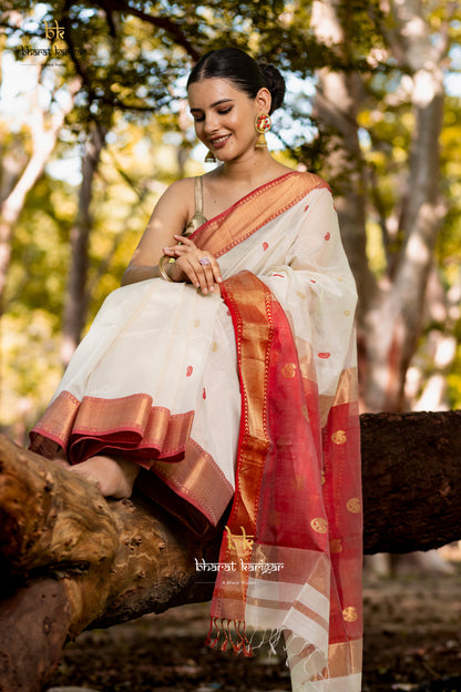 Maheshwari handloom Saree -Product code-THA029