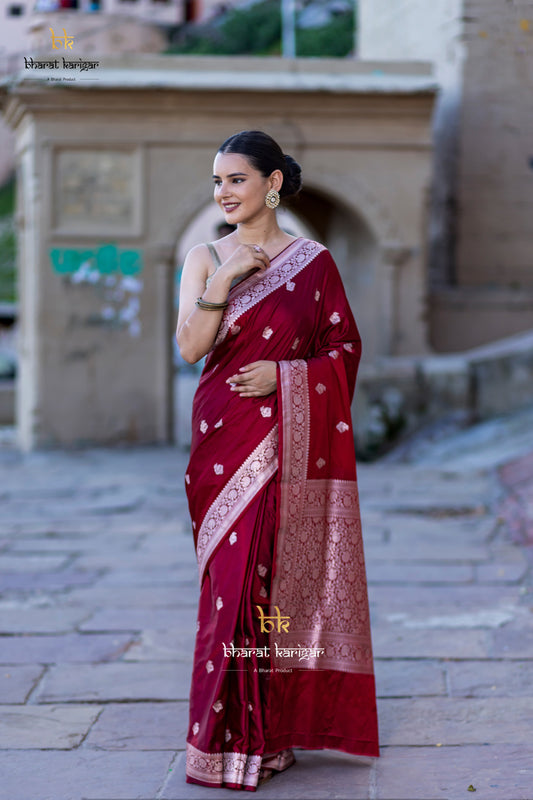 Banarasi mashru handloom Silk code-BYD077