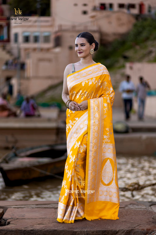 Banarasi mashru handloom Silk code-BYD075