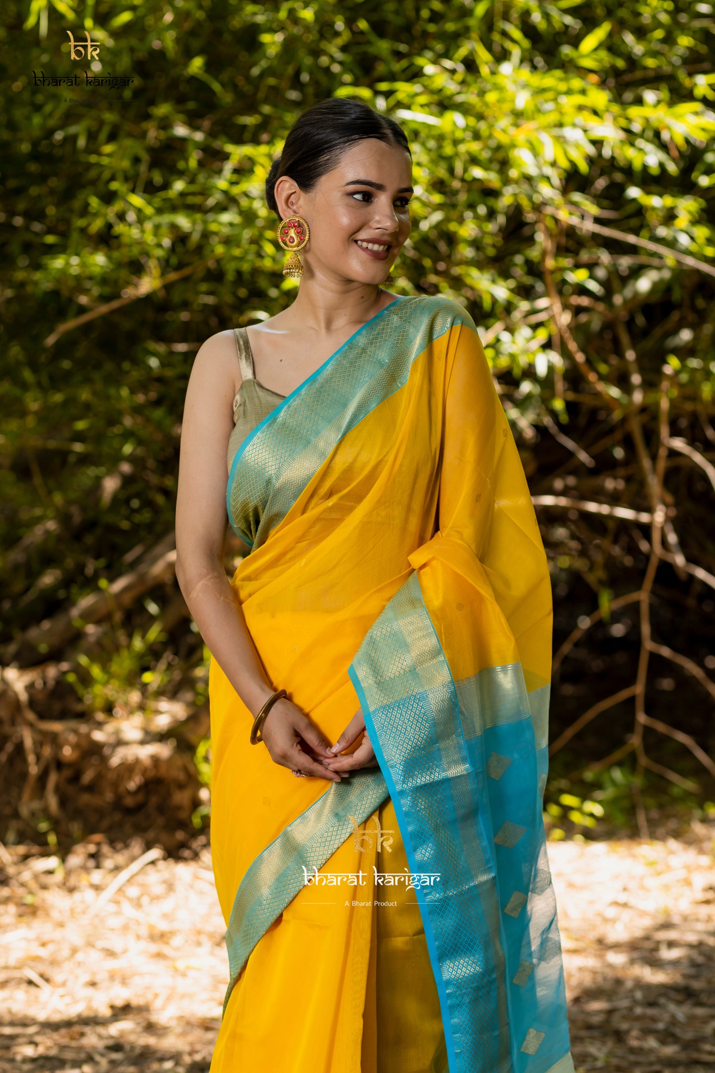 Maheshwari handloom Saree -Product code-THA027