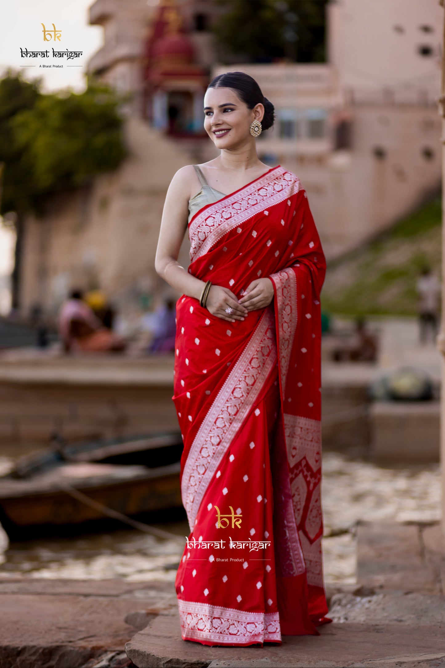 Banarasi mashru handloom Silk code-BYD074