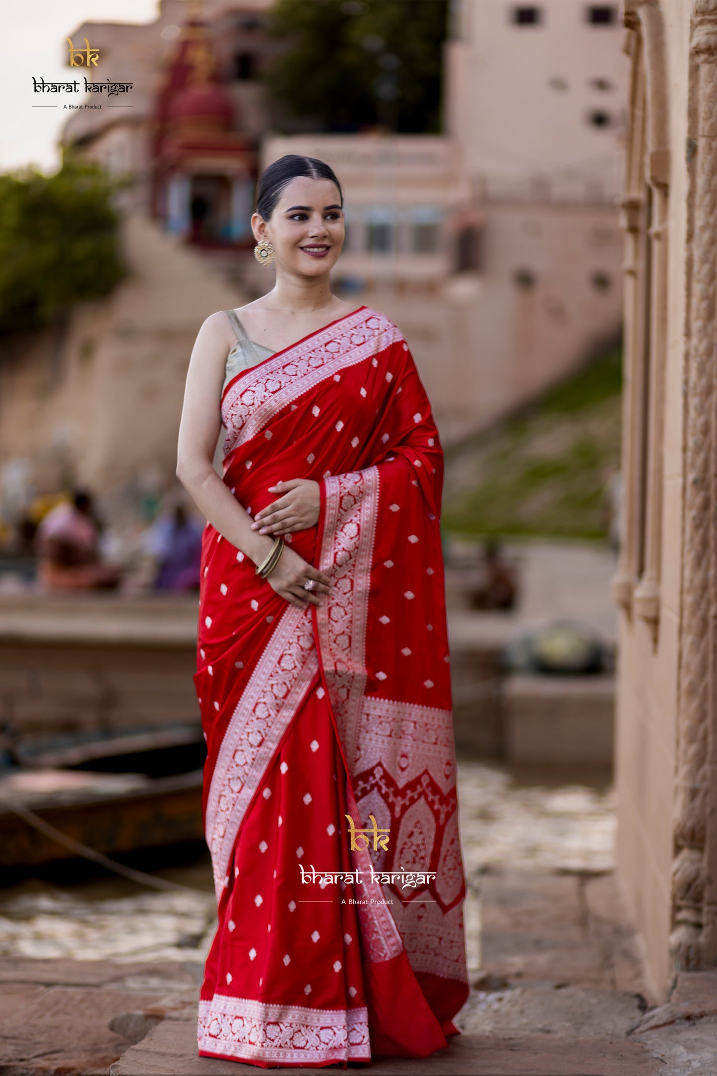 Banarasi mashru handloom Silk code-BYD074