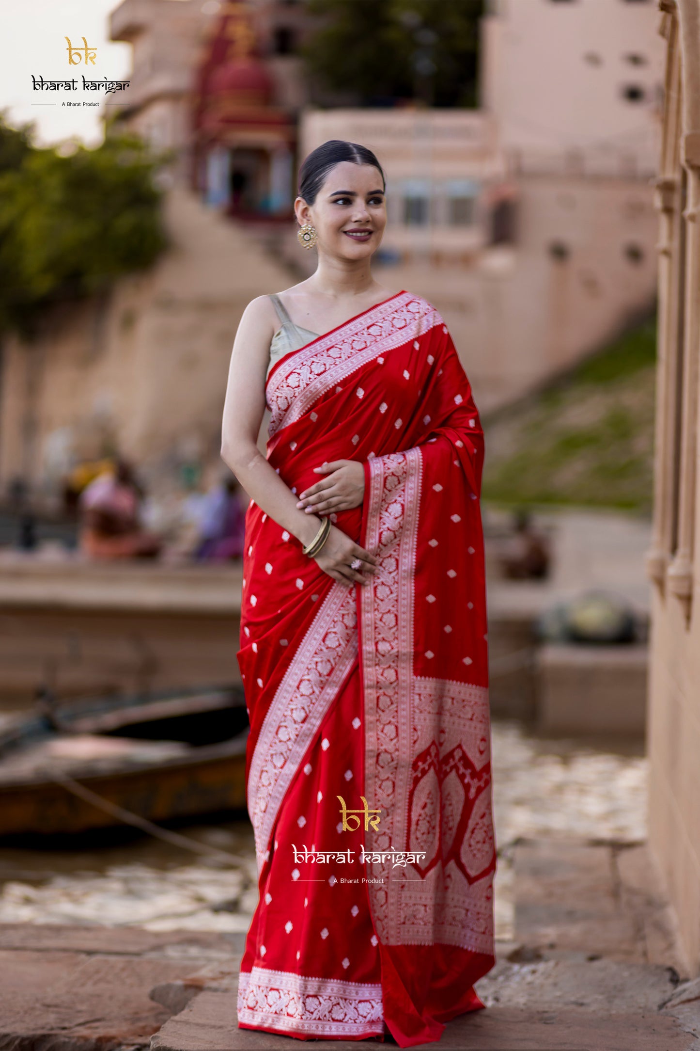 Banarasi mashru handloom Silk code-BYD074