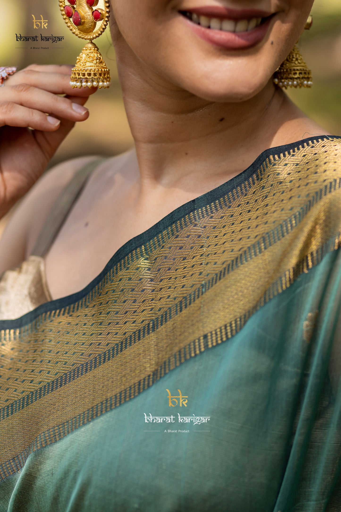 Maheshwari handloom Saree -Product code-THA026