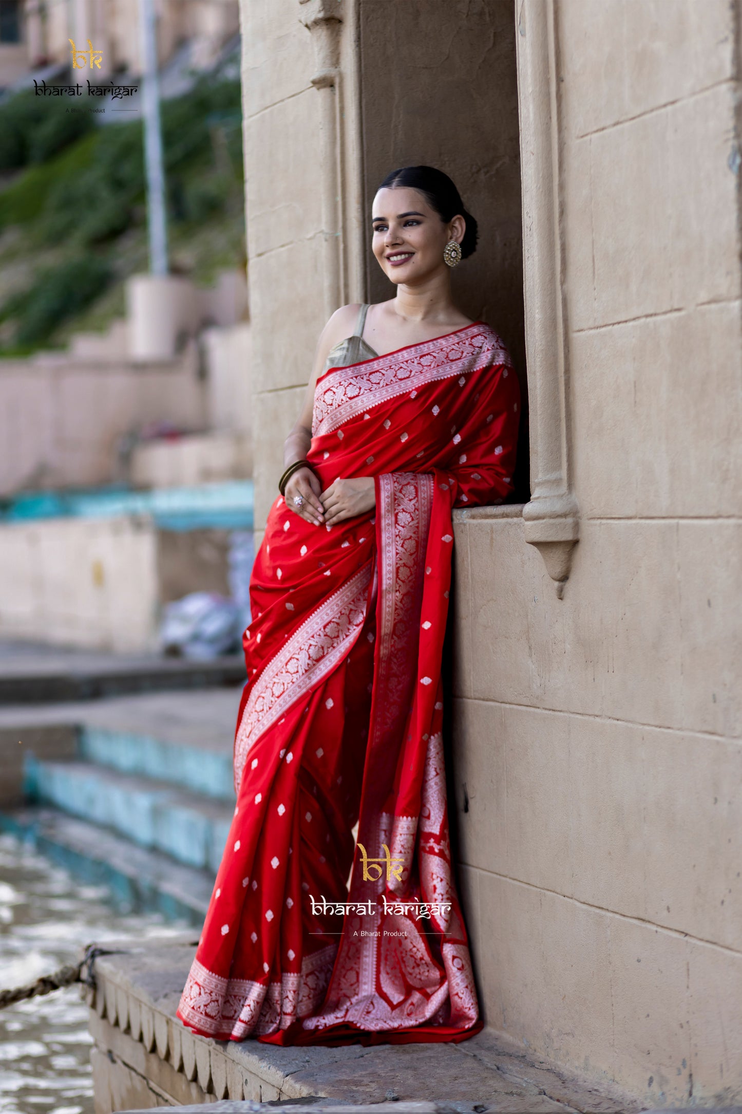 Banarasi mashru handloom Silk code-BYD074