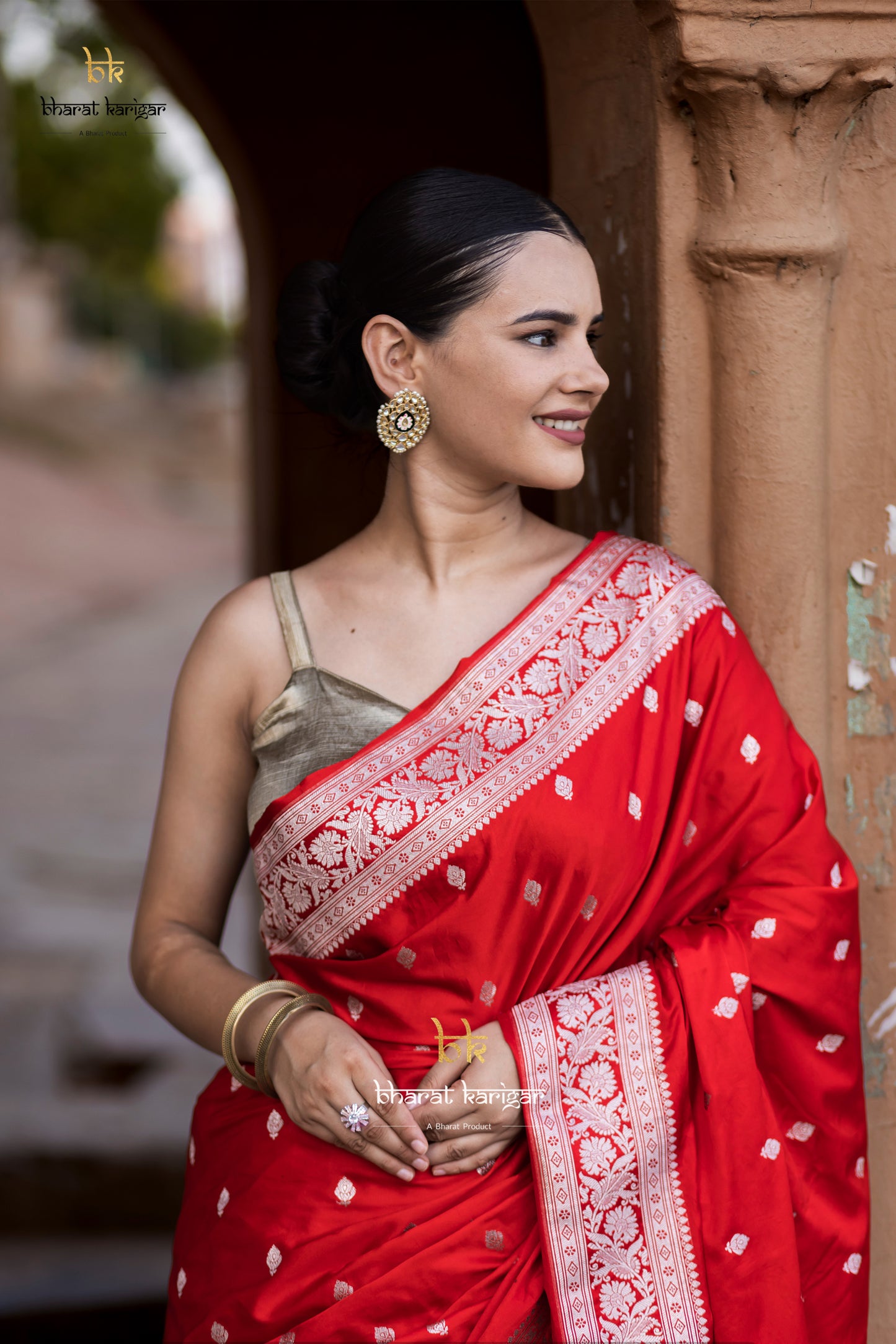 Banarasi mashru handloom Silk code-BYD074