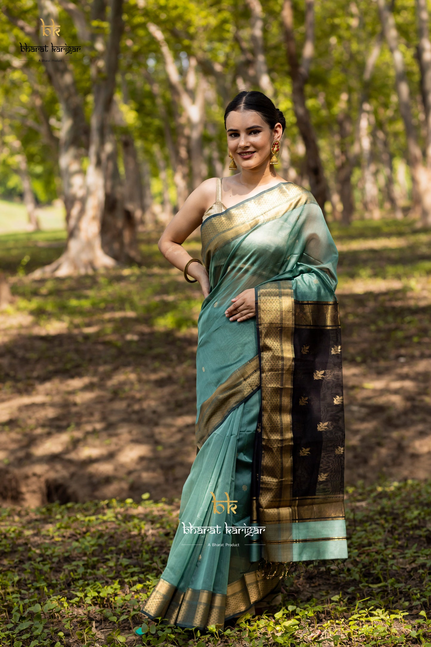 Maheshwari handloom Saree -Product code-THA026