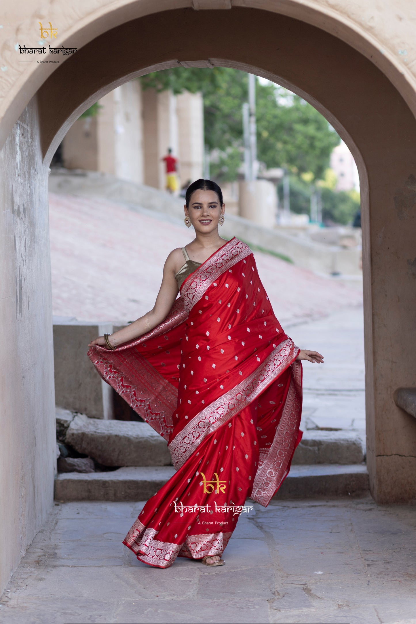 Banarasi mashru handloom Silk code-BYD074
