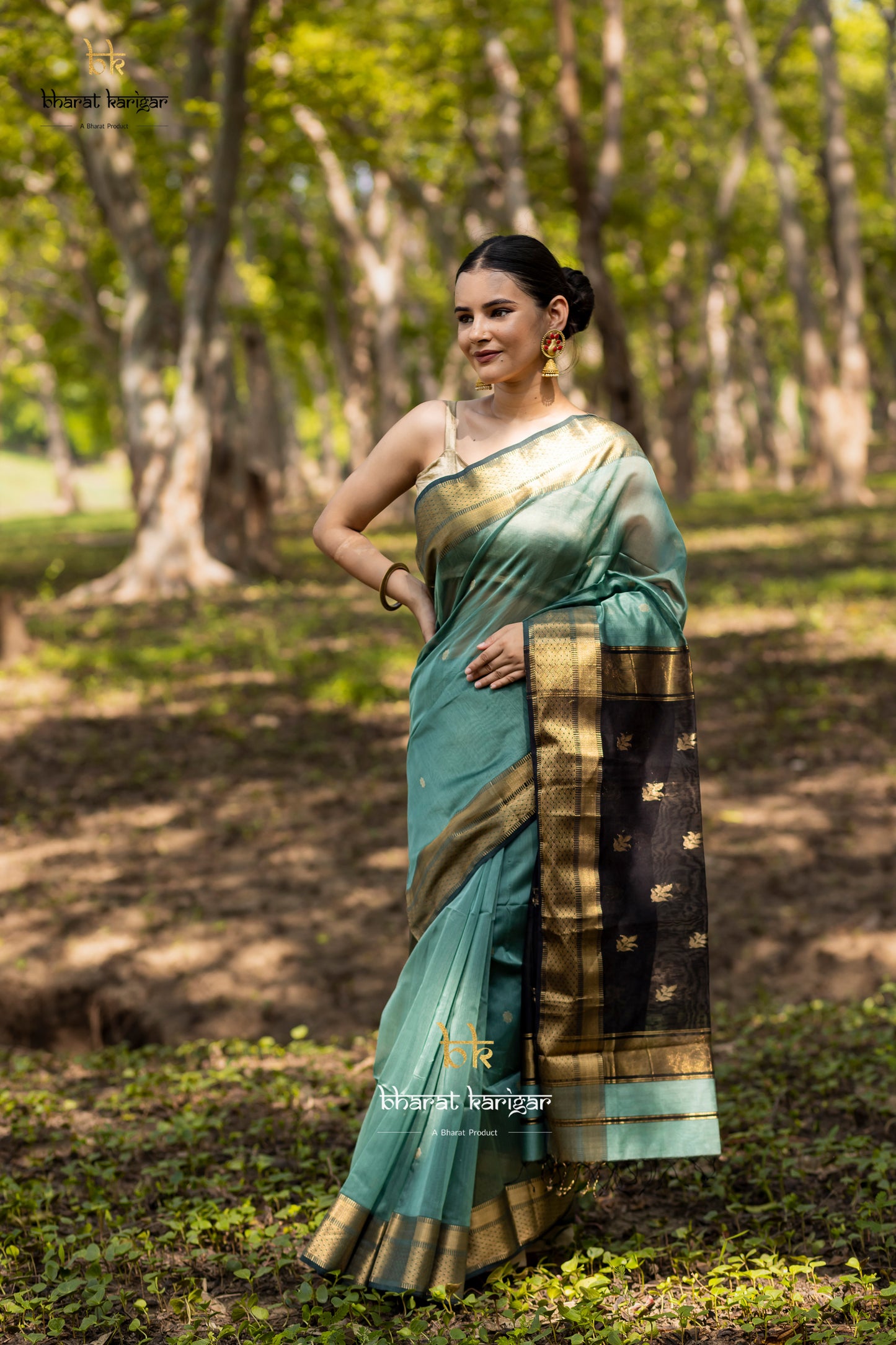 Maheshwari handloom Saree -Product code-THA026