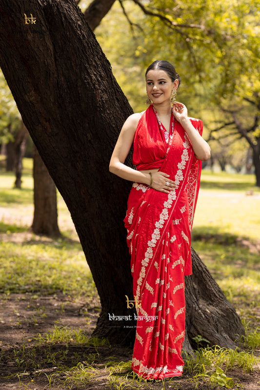 Banarasi mashru handloom Silk code-BYD082