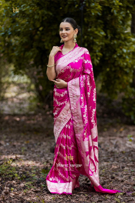 Banarasi mashru handloom Silk code-BYD083