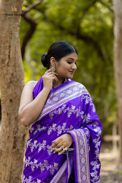 Banarasi mashru handloom Silk code-BYD081