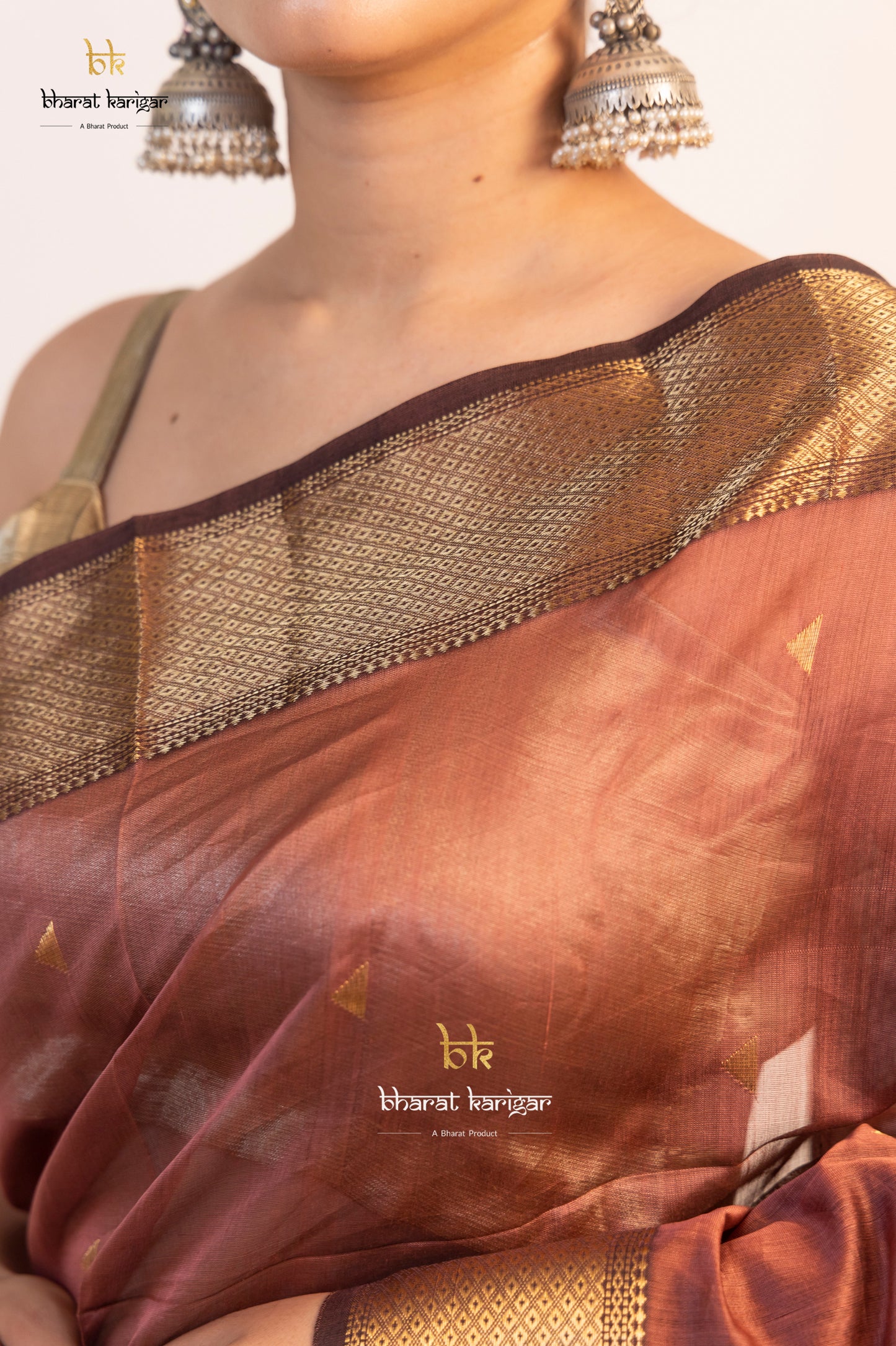 Maheshwari handloom Saree -Product code-THA006