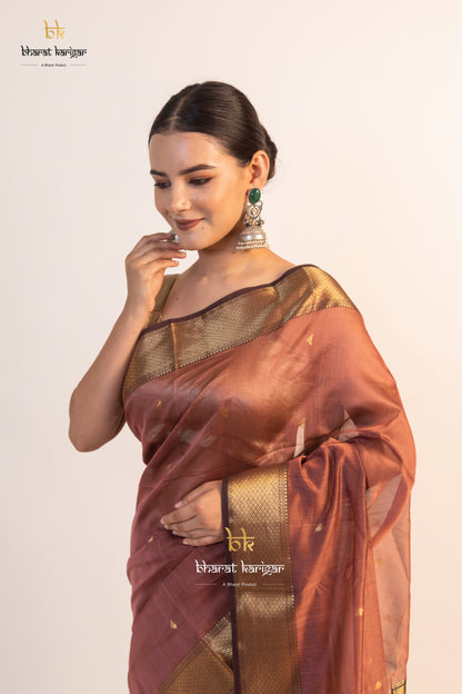 Maheshwari handloom Saree -Product code-THA006