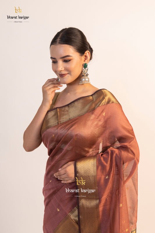 Maheshwari handloom Saree -Product code-THA006