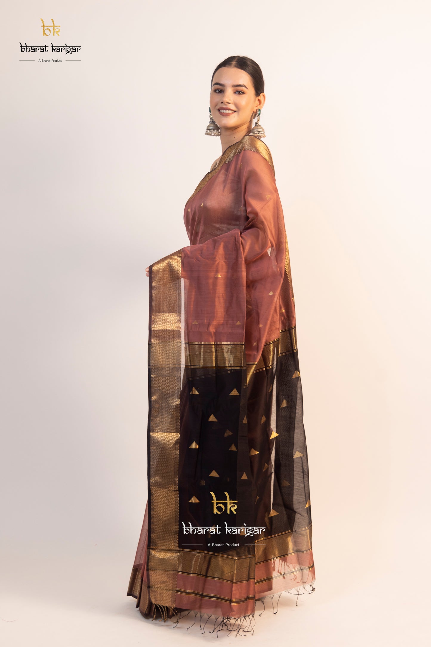 Maheshwari handloom Saree -Product code-THA006