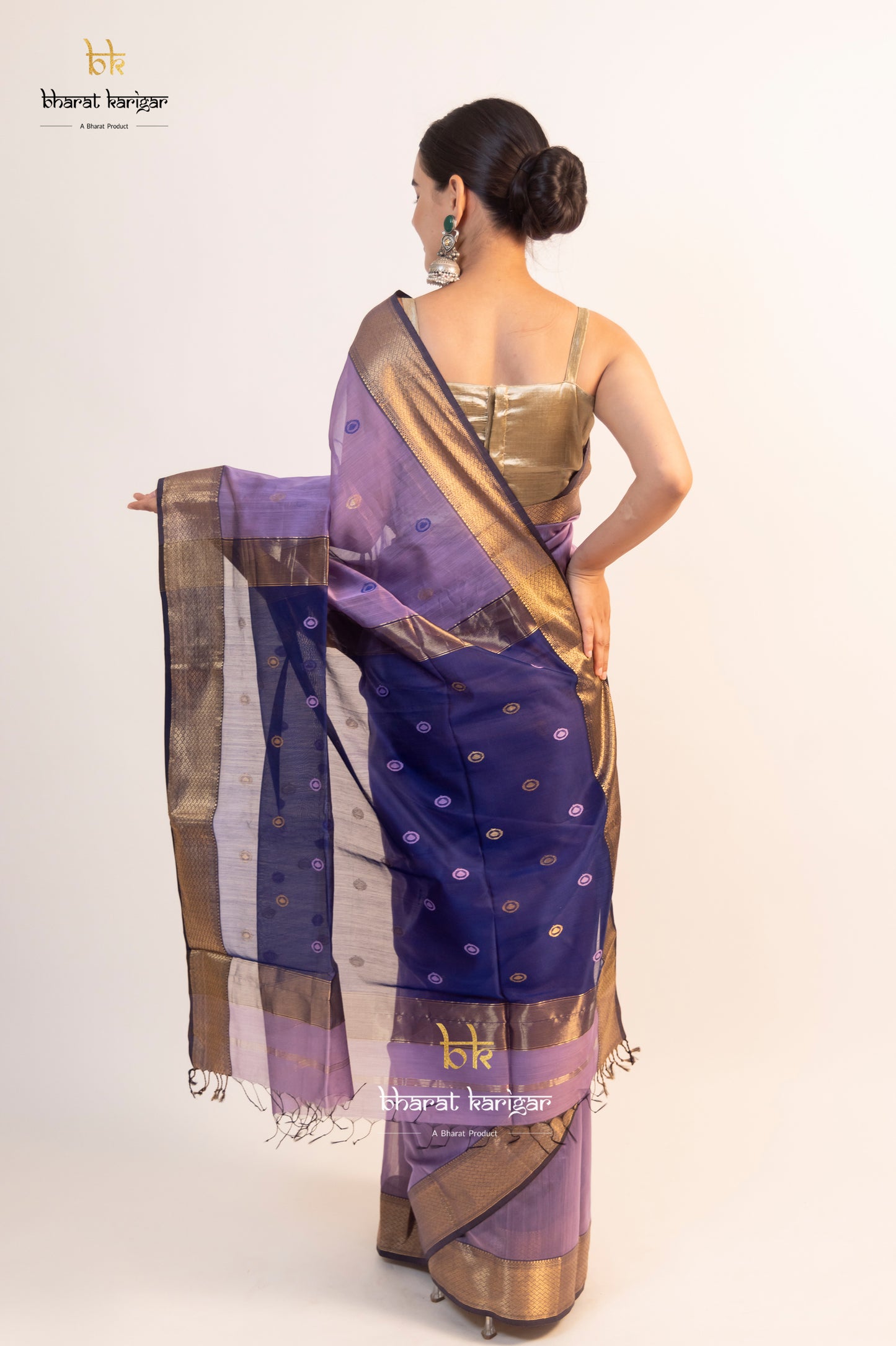 Maheshwari handloom Saree -Product code-THA005