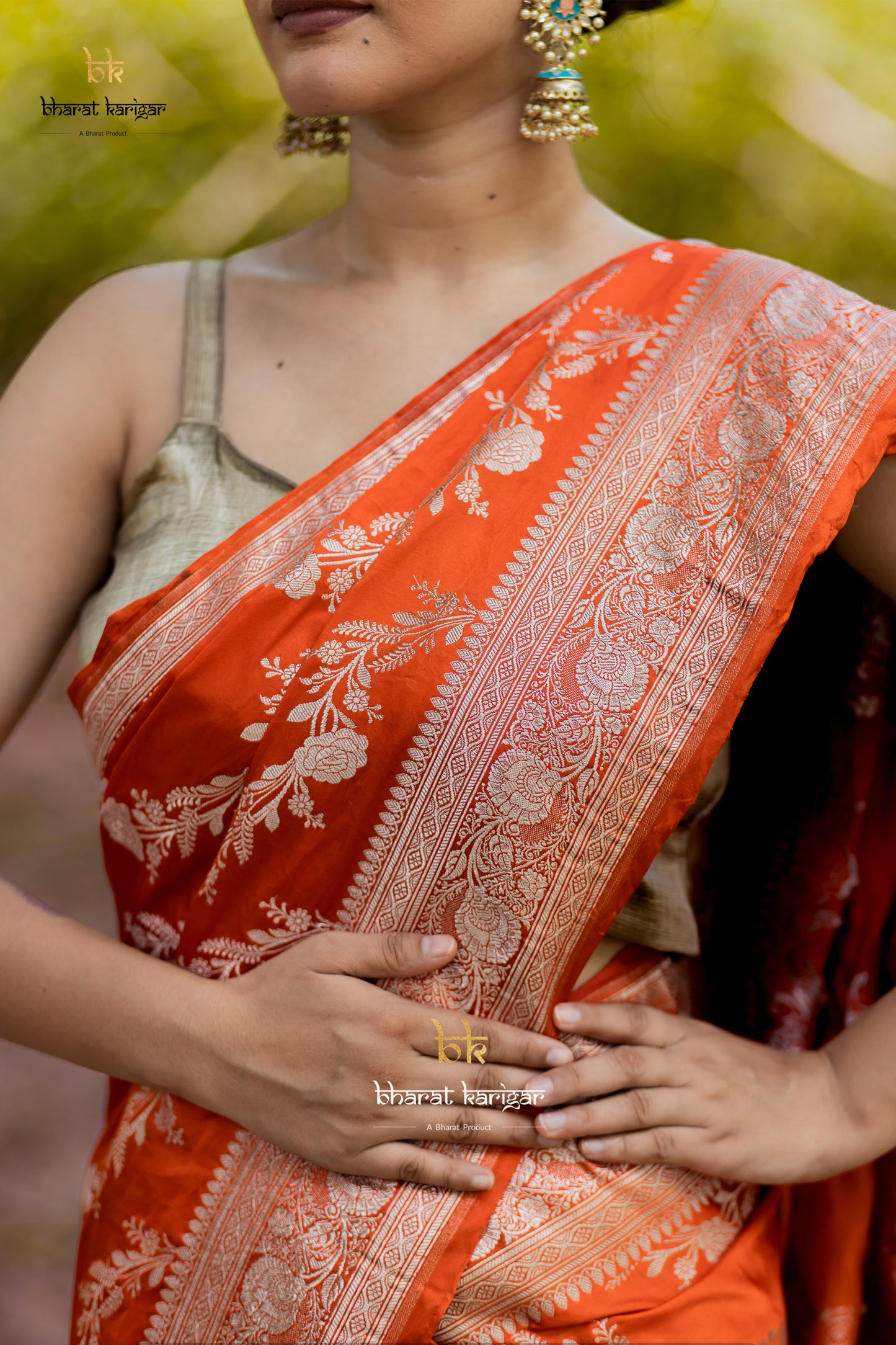 Banarasi mashru handloom Silk code-BYD072
