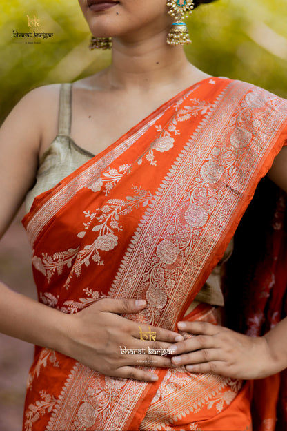 Banarasi mashru handloom Silk code-BYD072