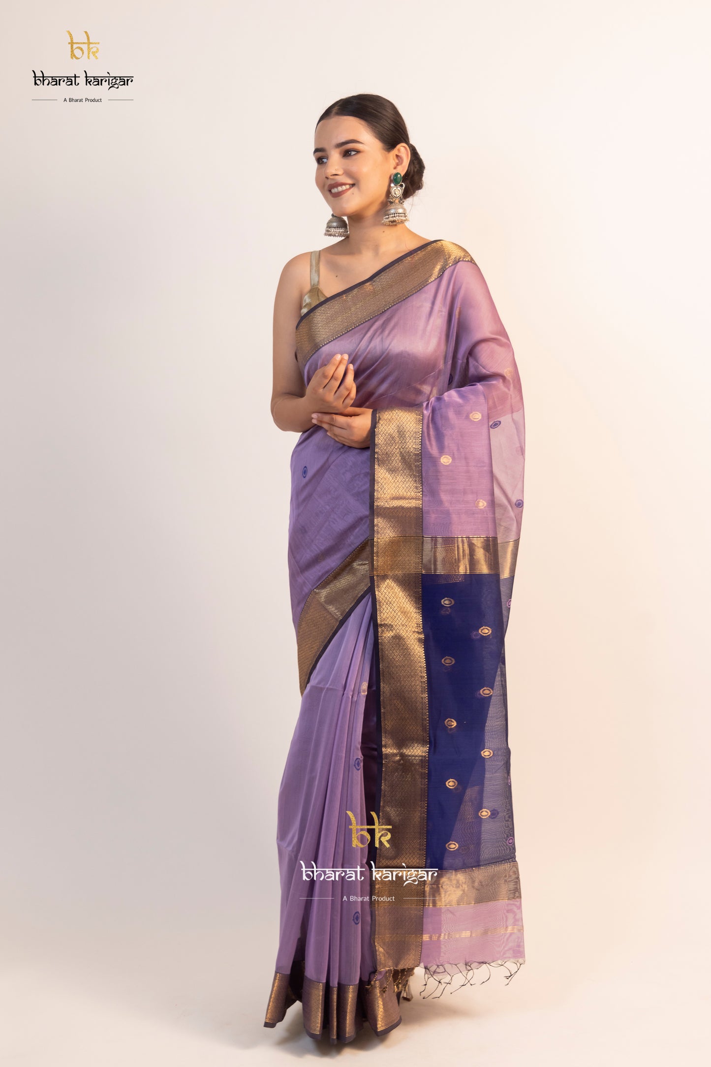Maheshwari handloom Saree -Product code-THA005