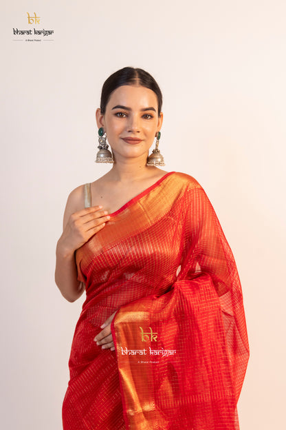 Maheshwari handloom Saree -Product code-THA004
