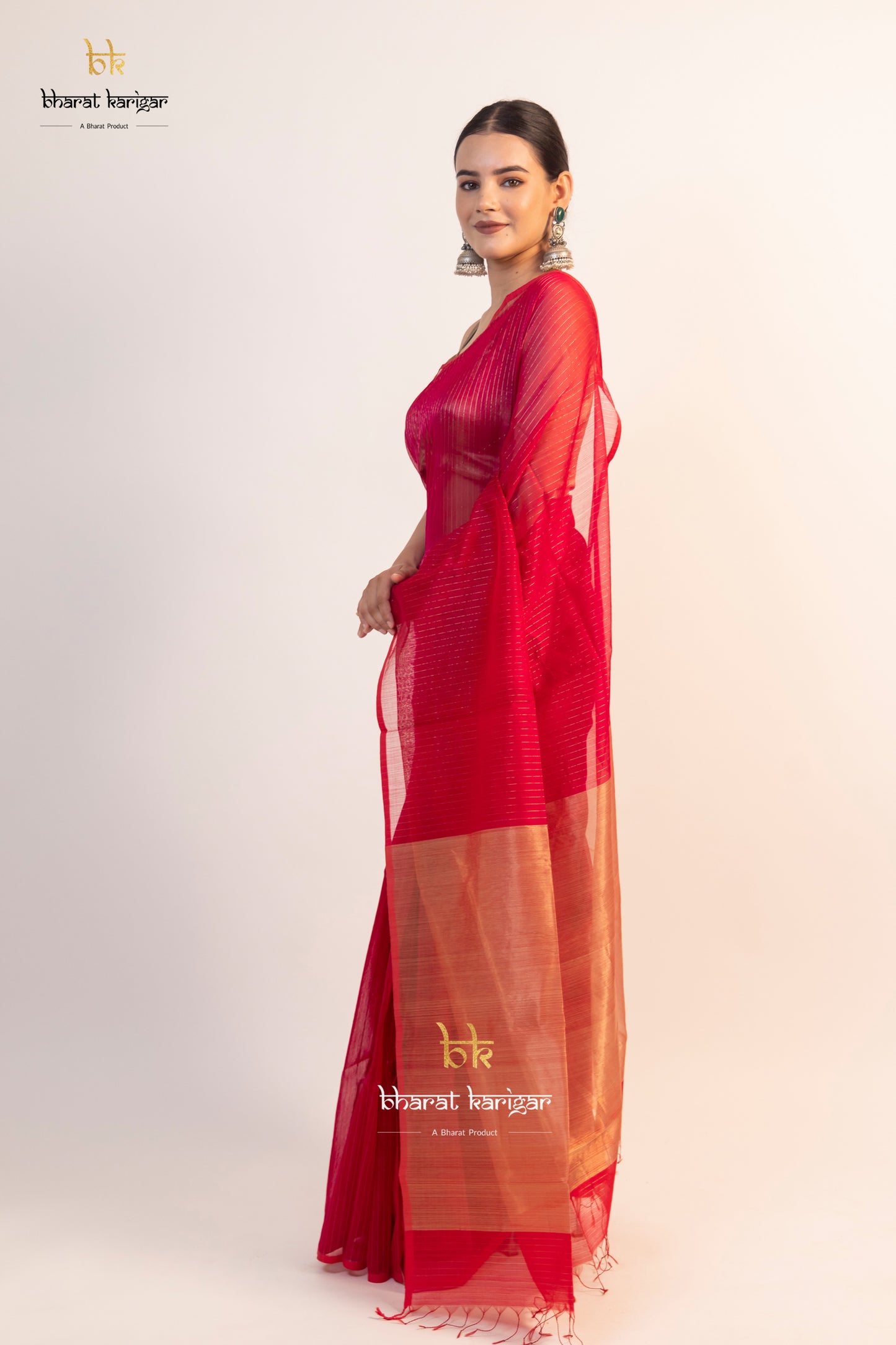 Maheshwari handloom Saree -Product code-THA002