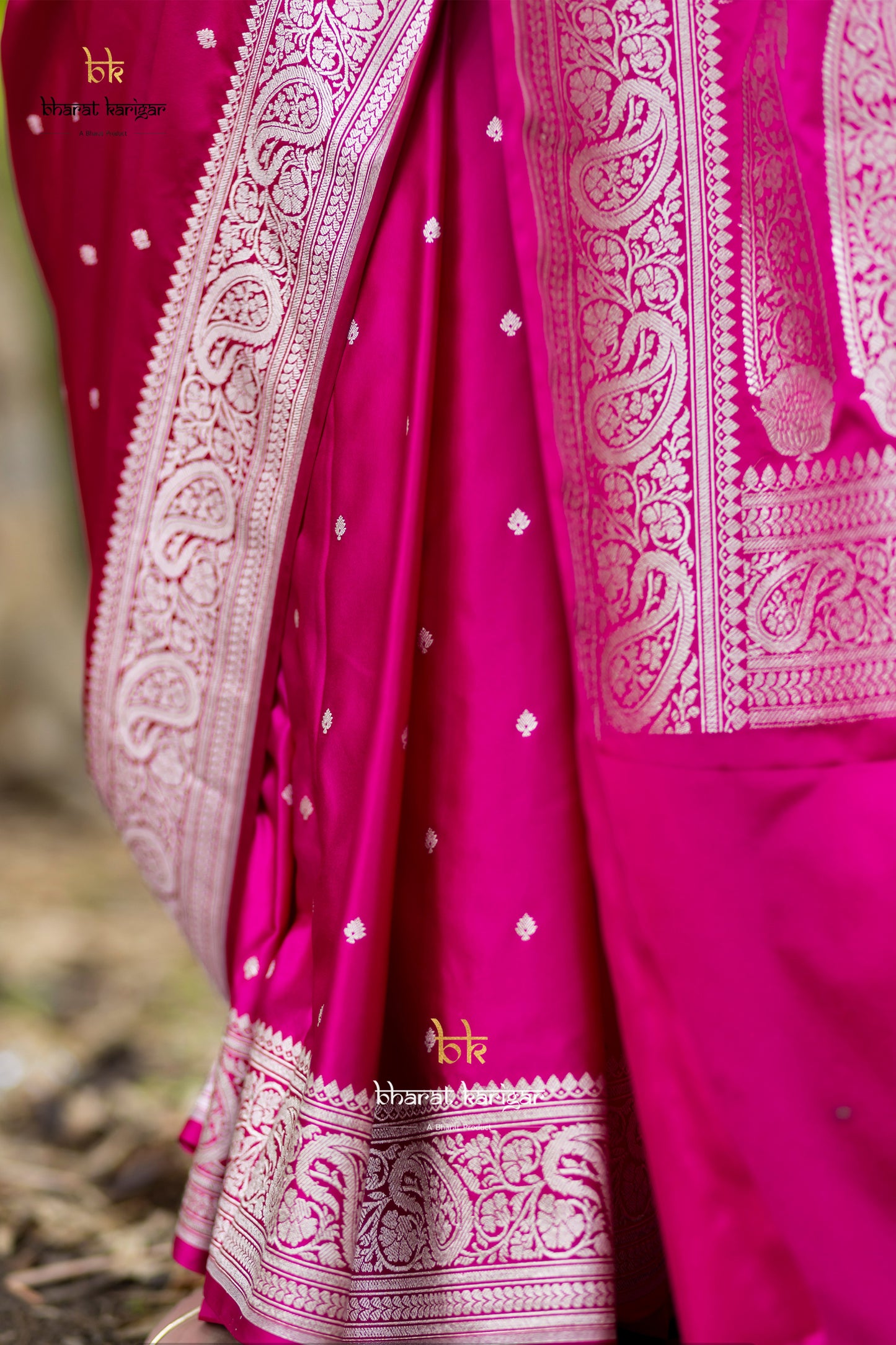 Banarasi mashru handloom Silk code-BYD067